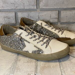 Shu Shop Paula Glitter Shoes Womens size 8.5